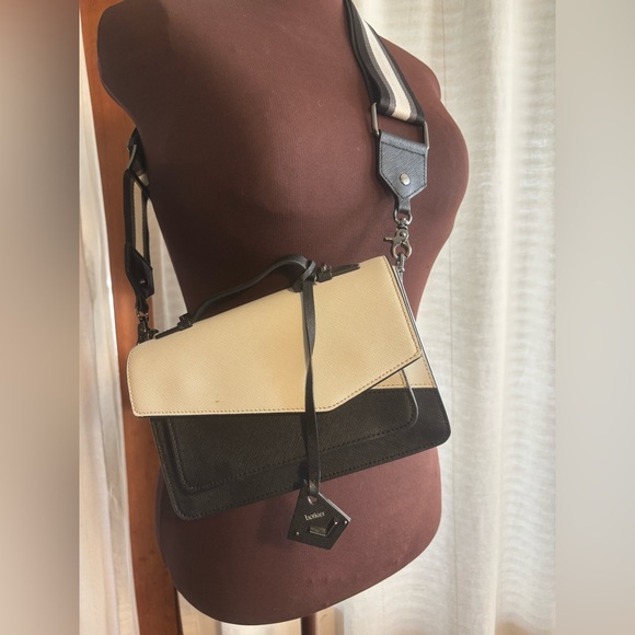 Botkier Handbags - Botkier Black and White Crossbody Bag